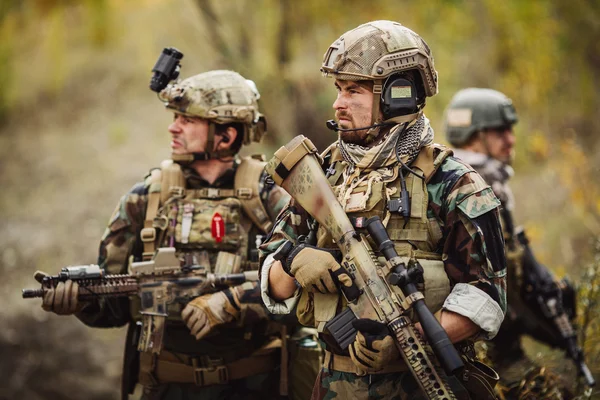 Militaire commando — Stockfoto