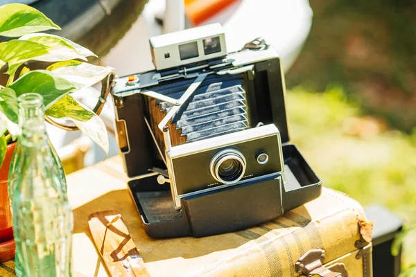 Afbeelding van een retro camera — Stockfoto