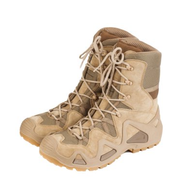 Beyaz bir arka plan üzerinde izole çöl çizme