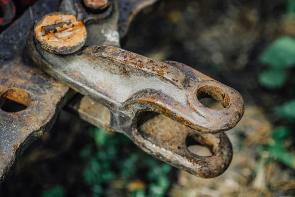 Fondo en broun y textura colorida oxidada —  Fotos de Stock