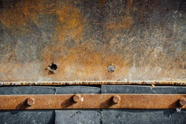 Kırmızı ve paslı renkli textur arka planda