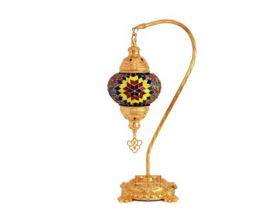 Doğu tarzında lamba.    