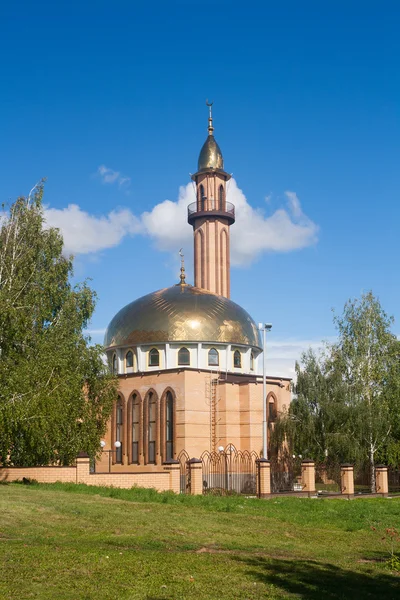A mecset Nizhnekamsk város (Tatarstan, Oroszország) Jogdíjmentes Stock Képek