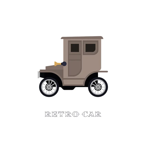 Ícone de carro retro —  Vetores de Stock