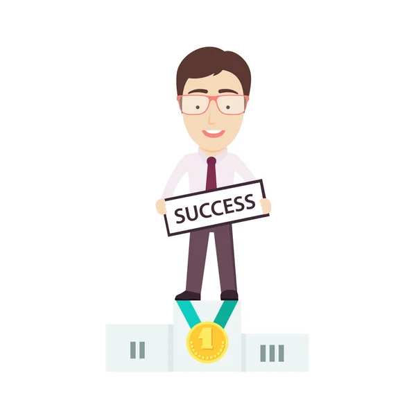 Success in Business — Stock Vector