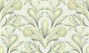 Lüks iç dekorasyon için klasik model ve kumaşlar için modaya uygun baskı. Barok stilindeki elementlerin doku işlemesi. Kusursuz bir arkaplanda simetrik arabesk