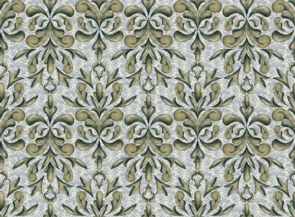 Classic Pattern Luxury Interior Decoration Trendy Print Fabrics Texture Processing — Stock Photo, Image