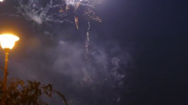 Fireworks uygulamasında Moskova-dünya dünya, ışıklar