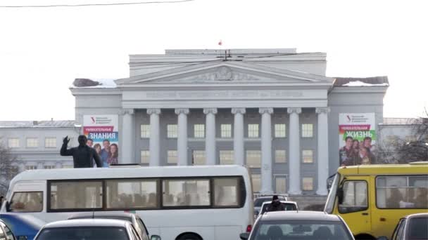 Jekatyerinburg - uralsky Polytechnic Institute tanulmány — Stock videók