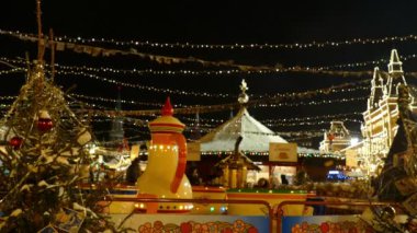 Kış gecesi içinde adil Kremlin