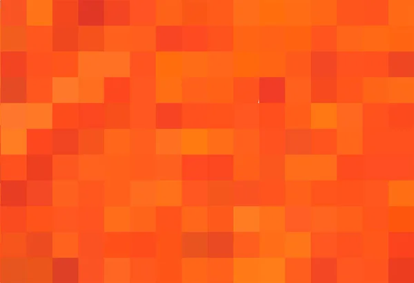 Fond Pixel Abstrait Orange Texture Géométrique Dorée Des Carrés Support — Image vectorielle