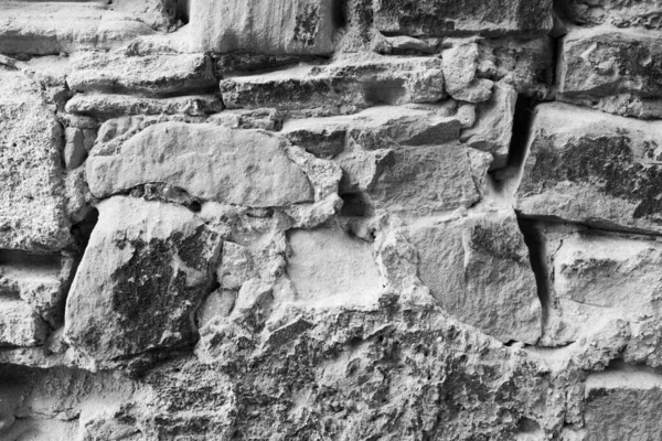 Graue Kunsttextur Einer Alten Steinmauer Die Hintergrundfläche Ist Ein Großer — Stockfoto