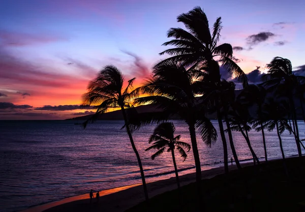 Maui naplemente — Stock Fotó