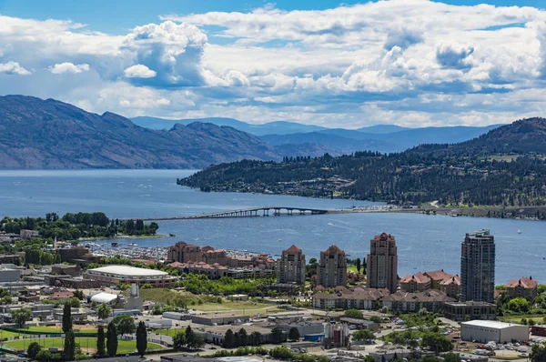 Kelowna BC - Lago di Okanagan — Foto Stock