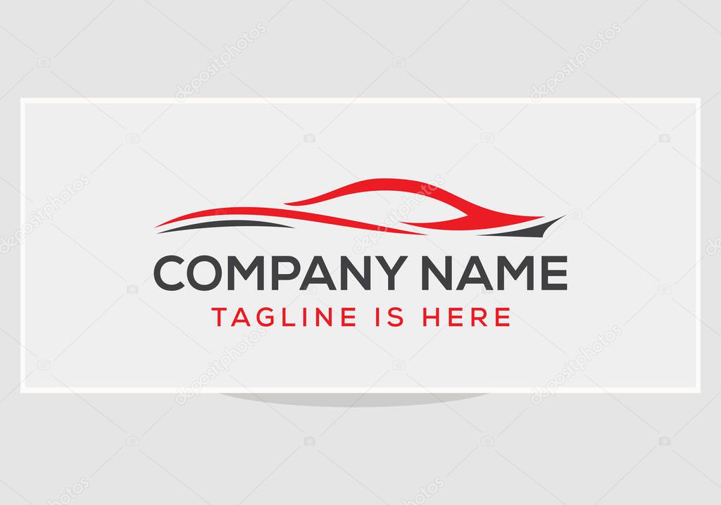 Minimal Car Logo Vector eps 10