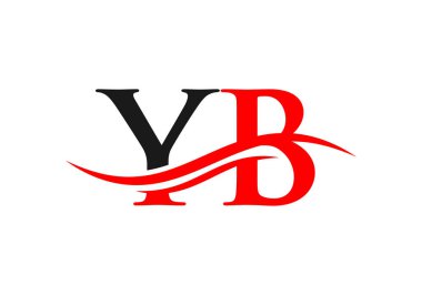 Lüks markalaşma için güzel bir YB logosu. Şirketiniz için zarif ve şık bir tasarım.