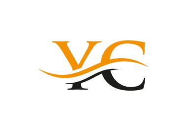 Lüks markalar için YC Logosu. Şirketiniz için zarif ve şık bir tasarım.