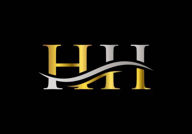 Su Dalgası Logo Vektörü. İş ve şirket kimliği için Swoosh Mektup Logo Tasarımı.