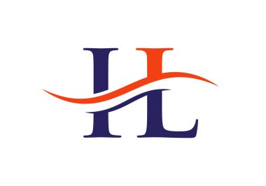 IL Letter Logo Tasarımı ve Modern Moda Tipografisi. İlk IL logo şablonu vektör illüstrasyonu.