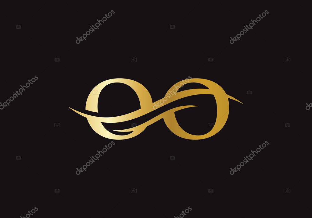 OO Logo for business and company identity. Creative Letters Logo Vector Template.