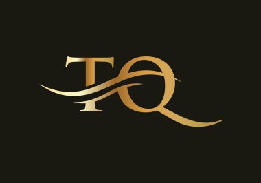 TQ logo tasarımı. TQ Modern yaratıcı benzersiz zarif minimal. TQ başlangıç tabanlı harf simgesi logosu.