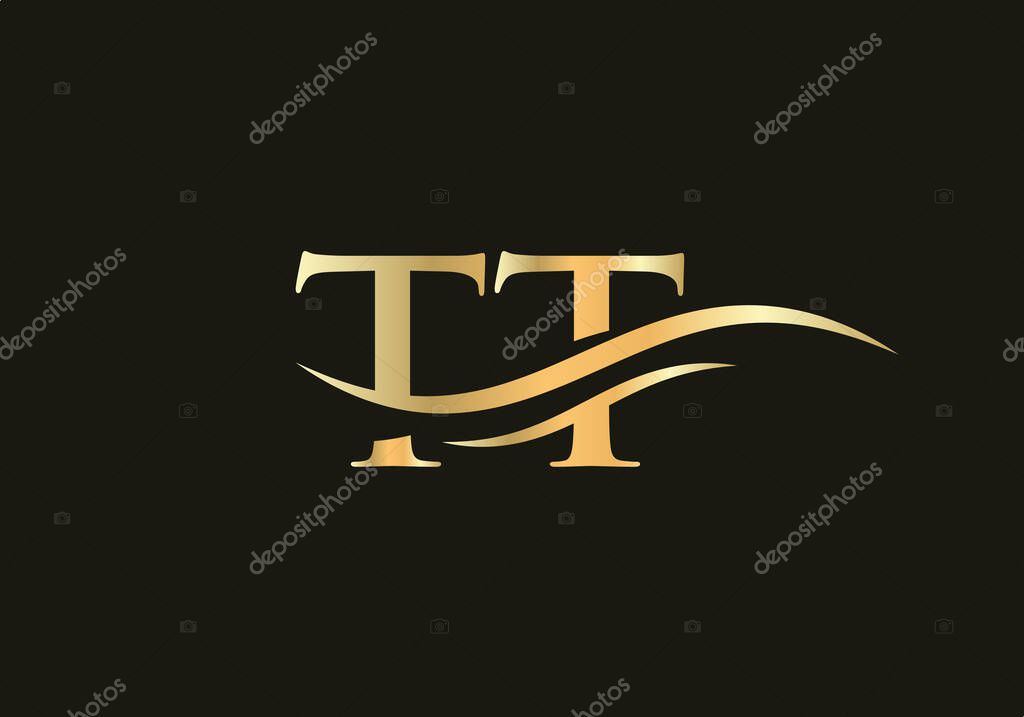 TT logo design. TT Modern creative unique elegant minimal. TT initial based letter icon logo.