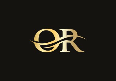 Ya da işletme ve şirket kimliği için logo bağlantısı. Modern trendli yaratıcı Harf veya Logo Vektörü