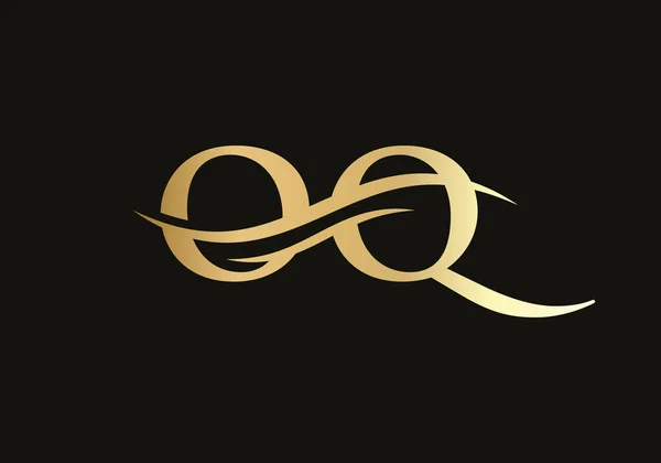 Початковий Лист Логотипу Related Бізнесу Ідентифікації Компанії Сучасний Лист Логотип — стоковий вектор