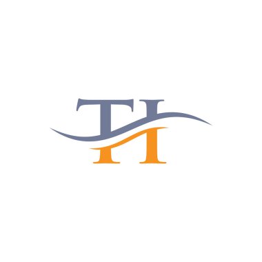 Lüks konseptli yaratıcı TI harfi. İş ve şirket kimliği için Modern TI Logo Tasarımı.
