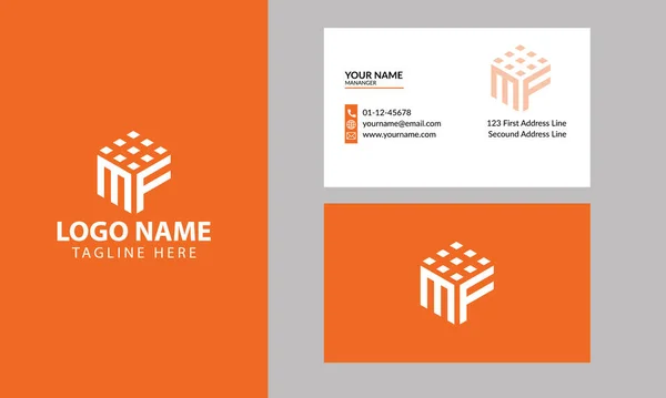 Logo Litery Cube Nieruchomości Budownictwo Logo Design Business Sign Creative — Wektor stockowy