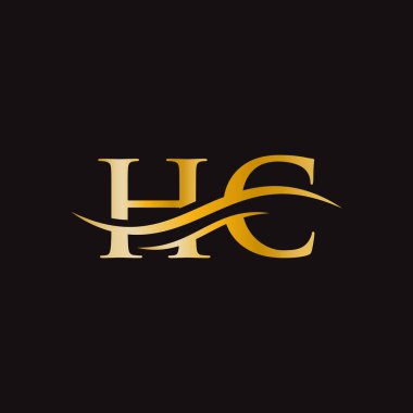HC logo tasarımı. İlk HC harf logosu tasarımı.