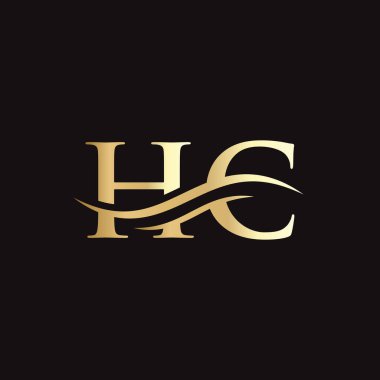 HC logo tasarımı. Su dalgası konseptli HC Logo Tasarımı.