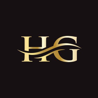 HG logo tasarımı. İlk HG harf logo tasarımı.