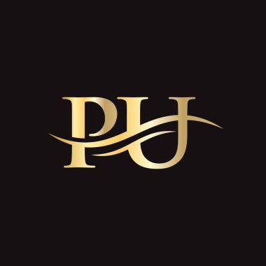 PU logo tasarımı. Su dalgası konseptli PU Logo Tasarımı.
