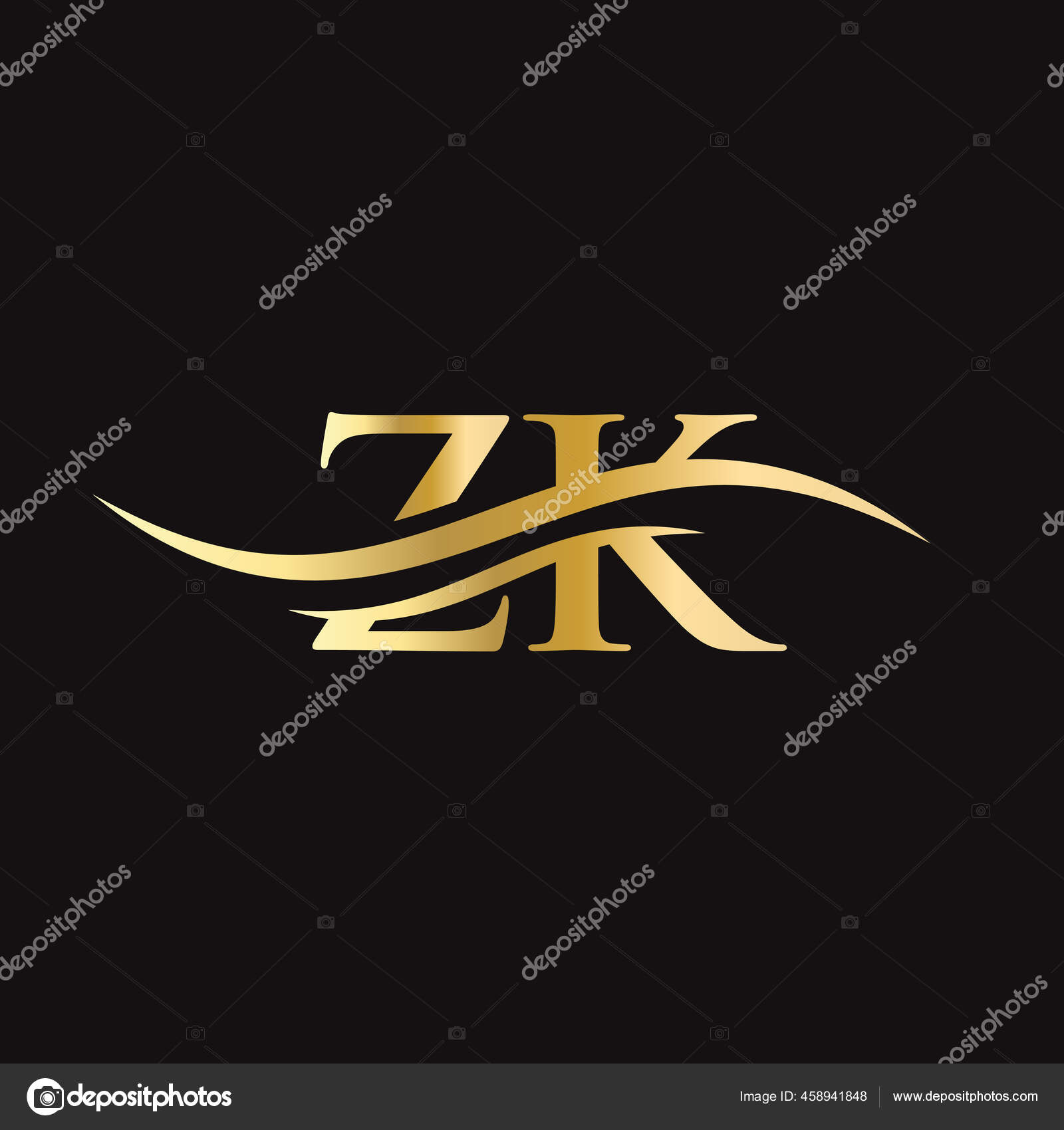 Business Logo Design, XZ Initials – Elegant Quill