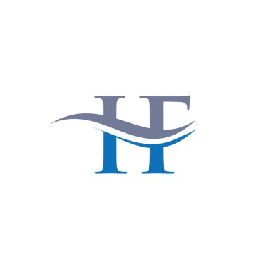 Eğer Letter Logo 'yu iş ve şirket kimliği için bağlarsa. Başlangıç Harfi IF Logo Vektörü Şablonu.