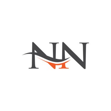 Lüks konseptli yaratıcı NN harfi. İş ve şirket kimliği için modern NN Logo Tasarımı.