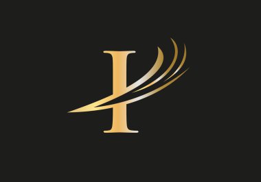 Yaratıcı logo tasarımı, modern modayla harf logosu. Modern logo vektörü