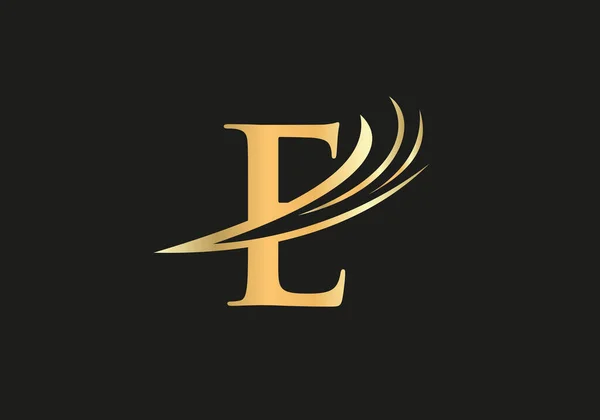 Електронний Дизайн Логотипу Сучасний Елемент Дизайну Електронного Логотипу Шаблонний Елемент — стоковий вектор
