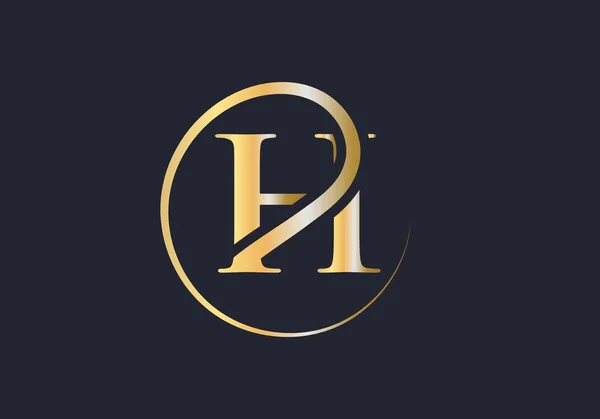 Креативний Лист Концепцією Розкоші Сучасний Дизайн Логотипу Бізнесу Фірмового Стилю — стоковий вектор