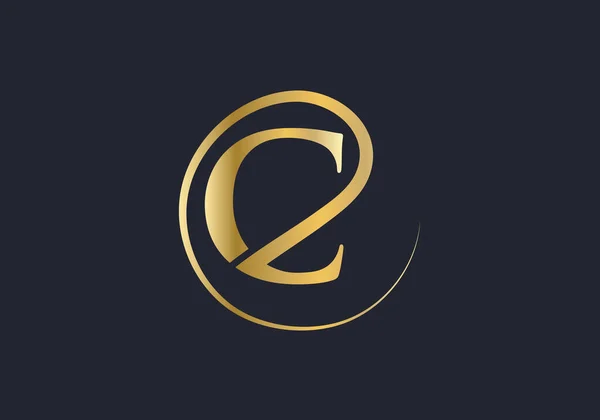C Logo Design for business and company identity. Creative C letter with luxury concept