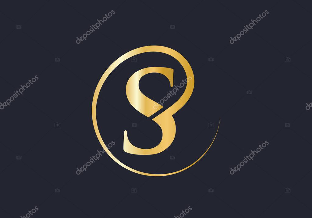 S Logo for luxury branding. Elegant and stylish S logo design for your company. S letter logo.