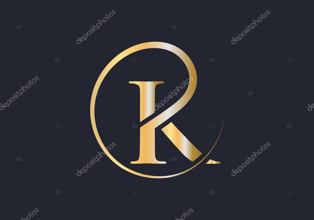 Modern K Logo Design for business and company identity. Creative K letter with luxury concept