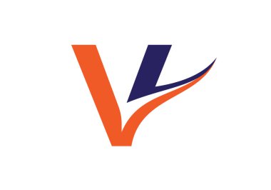 Yaratıcı modern iş tipografi vektör şablonlu V harfi logosu. V logo tasarımı