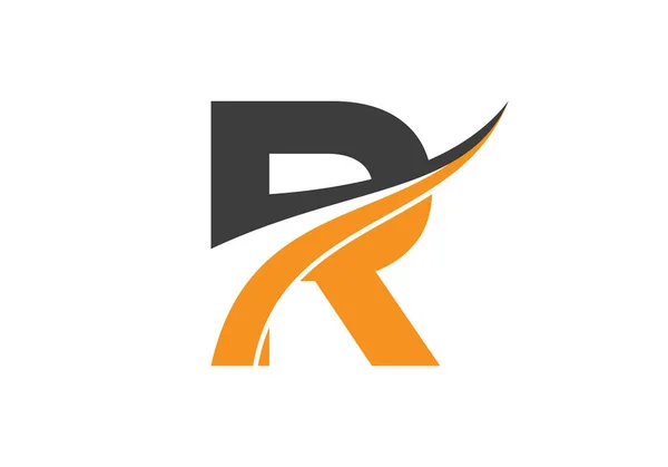 Początkowy List Logo Dla Firmy Tożsamości Firmy Nowoczesny Wzór Logo — Wektor stockowy