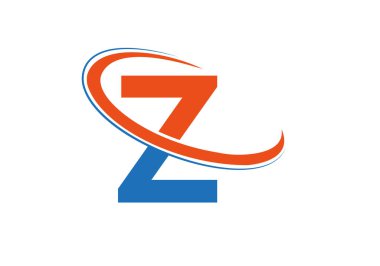 İş ve şirket kimliği için modern Z Logosu Tasarımı. Yaratıcı Z harfi logo tasarımı