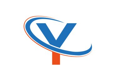 Y logo tasarım vektörü monogram harfi. Y harfi logo tasarım vektör şablonu