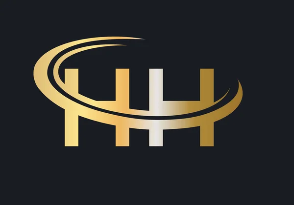 Początkowe Logo Wzór Wektora Projektu Logo Litery — Wektor stockowy