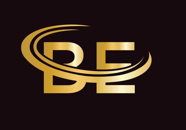 Brev Logo Design För Företag Och Företagsidentitet Bokstäver Logotyp Design — Stock vektor