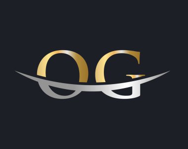 Premium Harf OG Logo Tasarımı. Modern modayla OG harfi logo tasarımı
